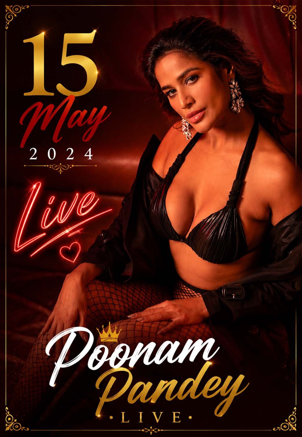 15 May Live - Poonam Pandey